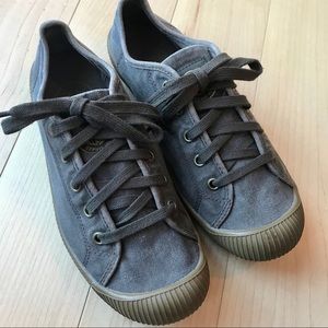 Palladium Light Grey Canvas Sneaker